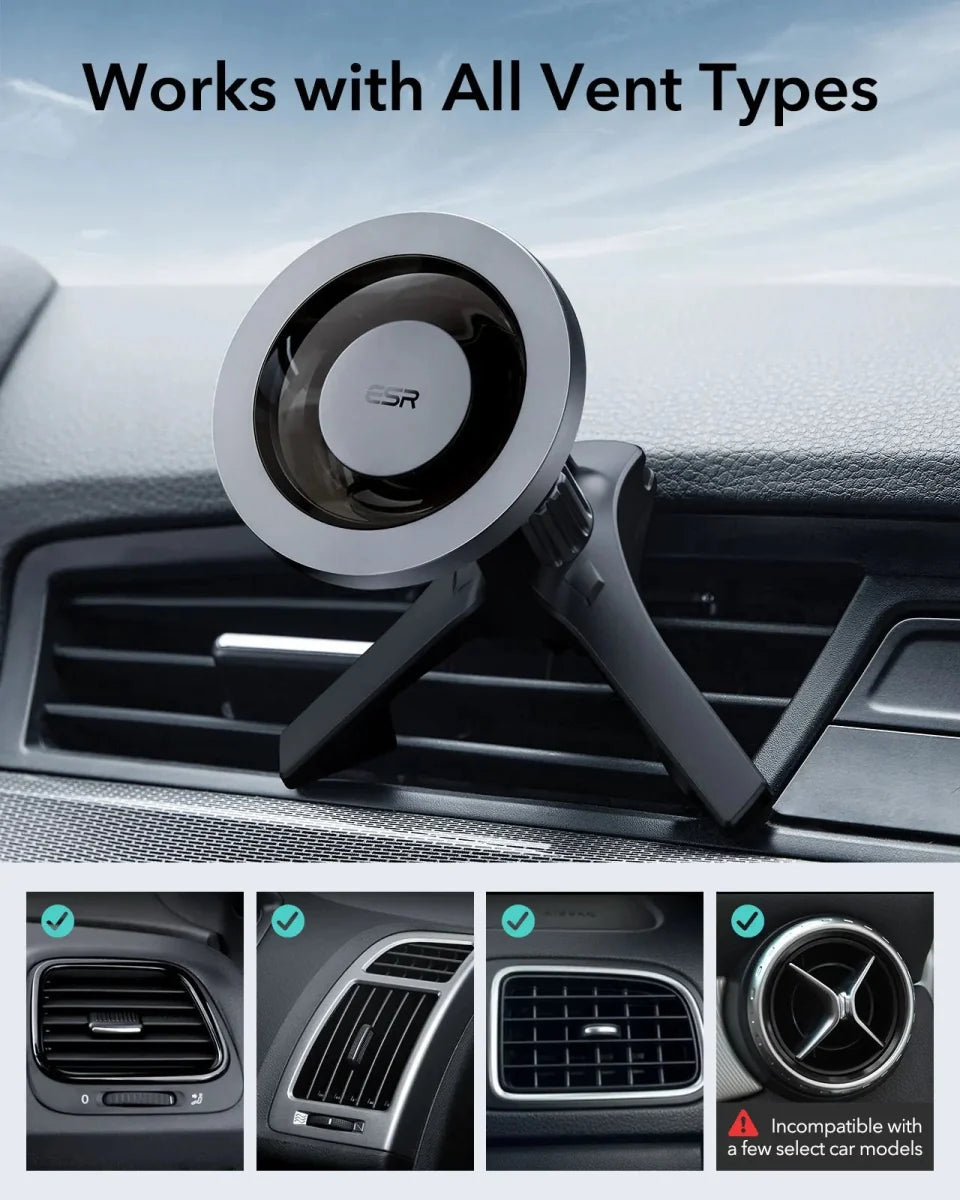 MagSafe - kompatible Handy Halterung für iPhone Modelle - CarWorlds GmbH