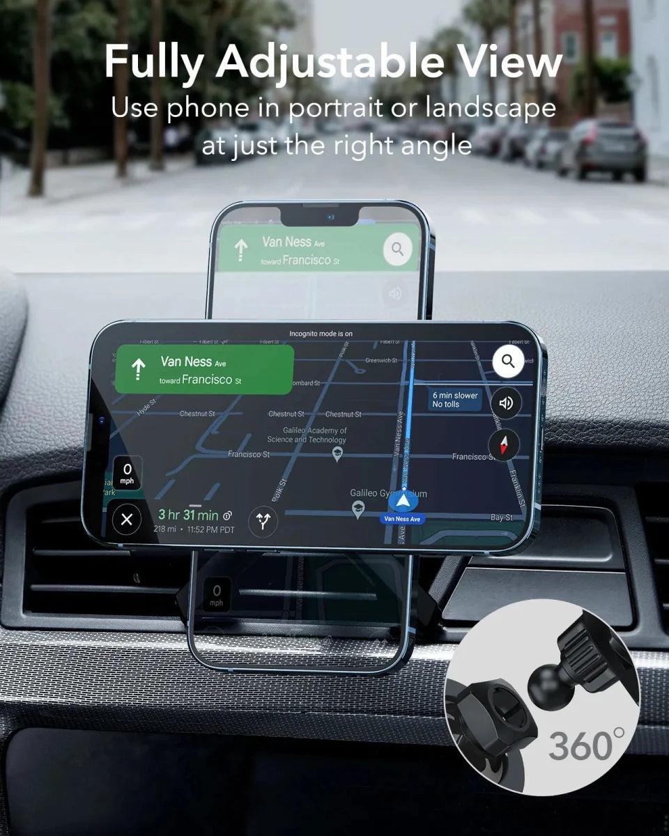 MagSafe - kompatible Handy Halterung für iPhone Modelle - CarWorlds GmbH